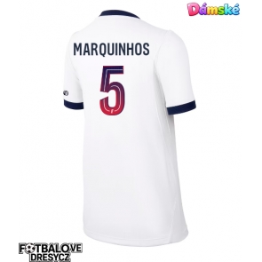 Paris Saint-Germain Marquinhos #5 Dámské Venkovní Dres 2026-27 Krátký Rukáv